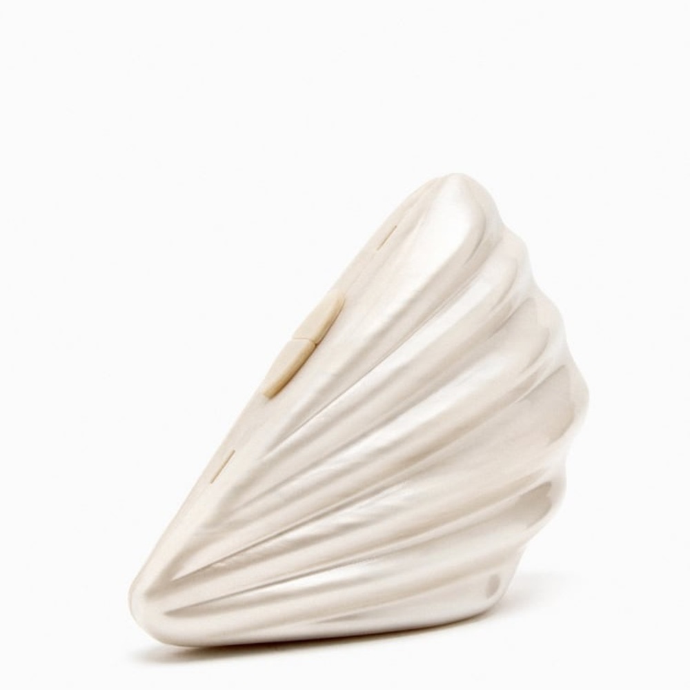ZARA FAUX PEARL BOX BAG - Picture 3 of 8